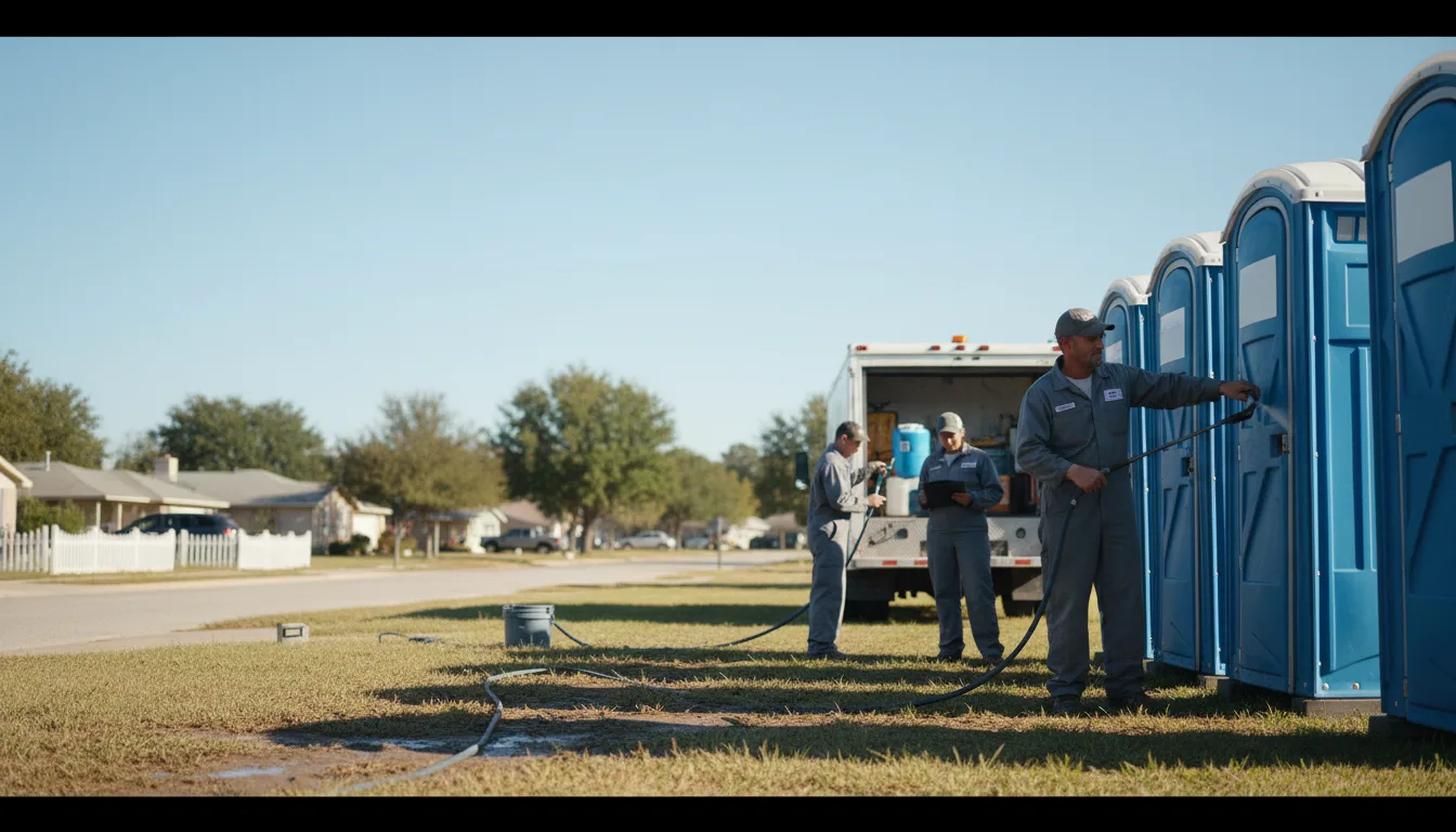 Long-Term Portable Toilet Rental in Poyen, AR near me